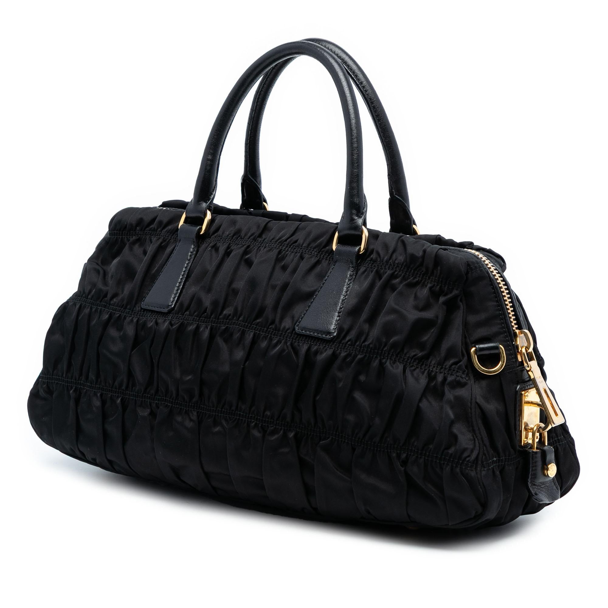 Prada Tessuto Gaufre Satchel