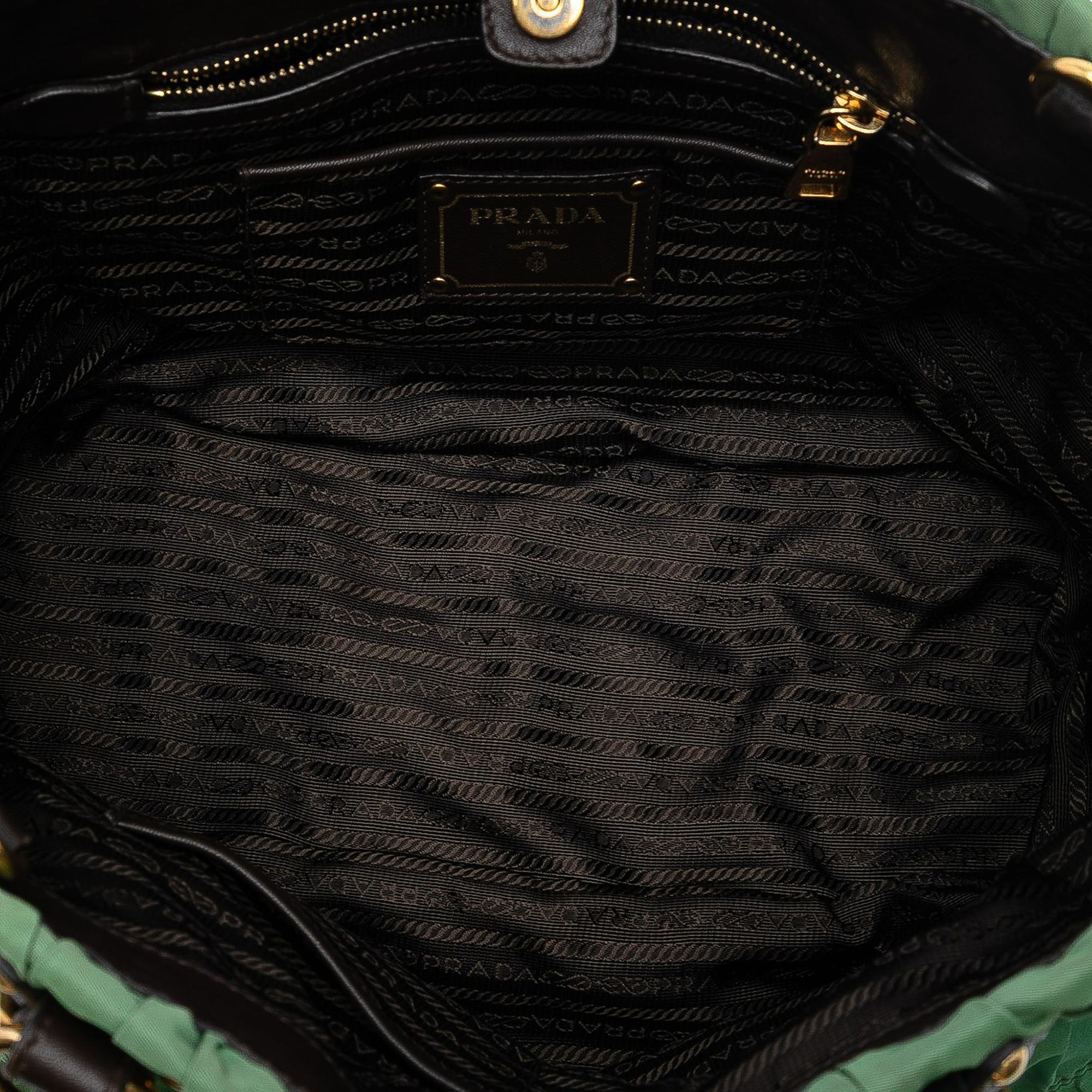 Prada Tessuto Gaufre Tote