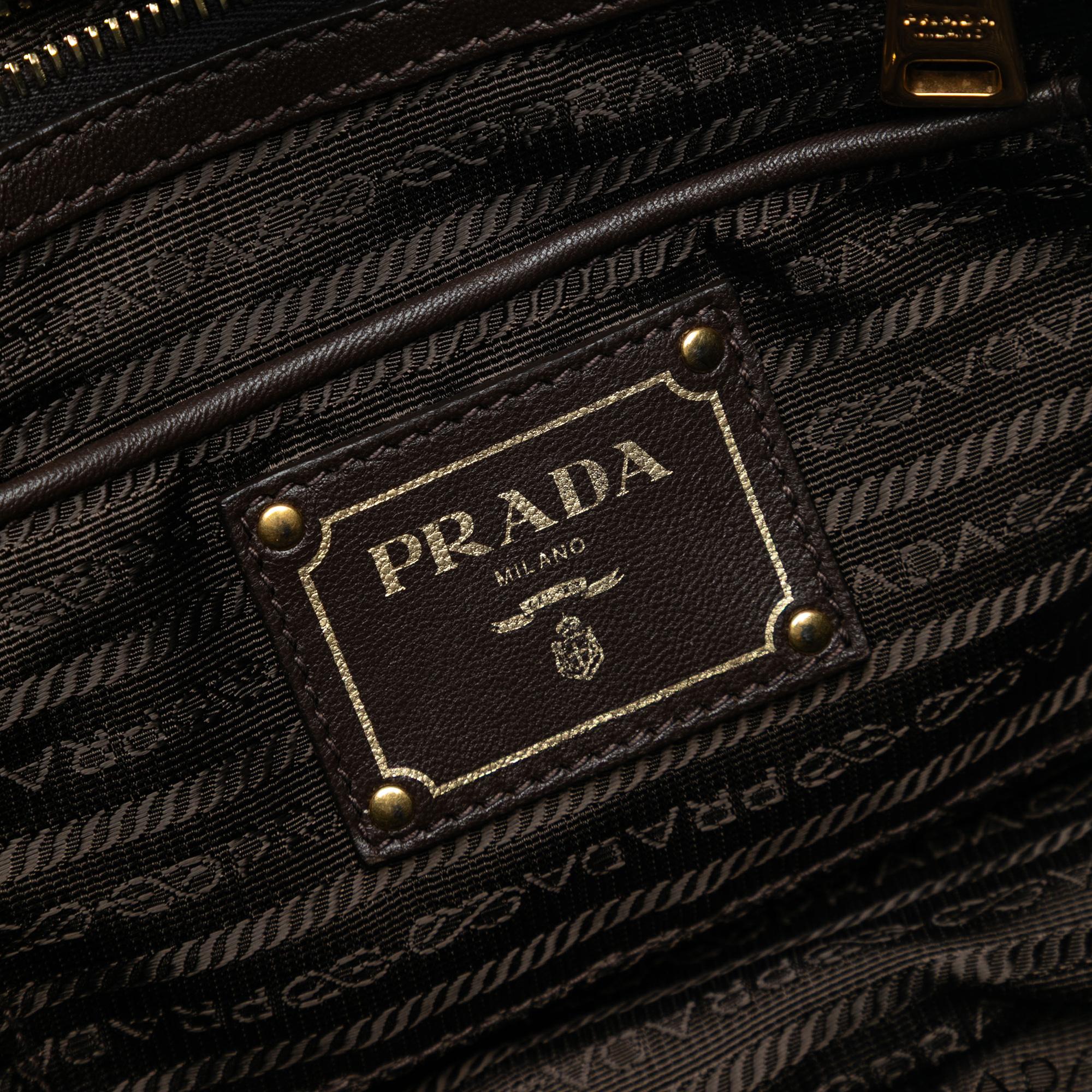 Prada Tessuto Gaufre Tote