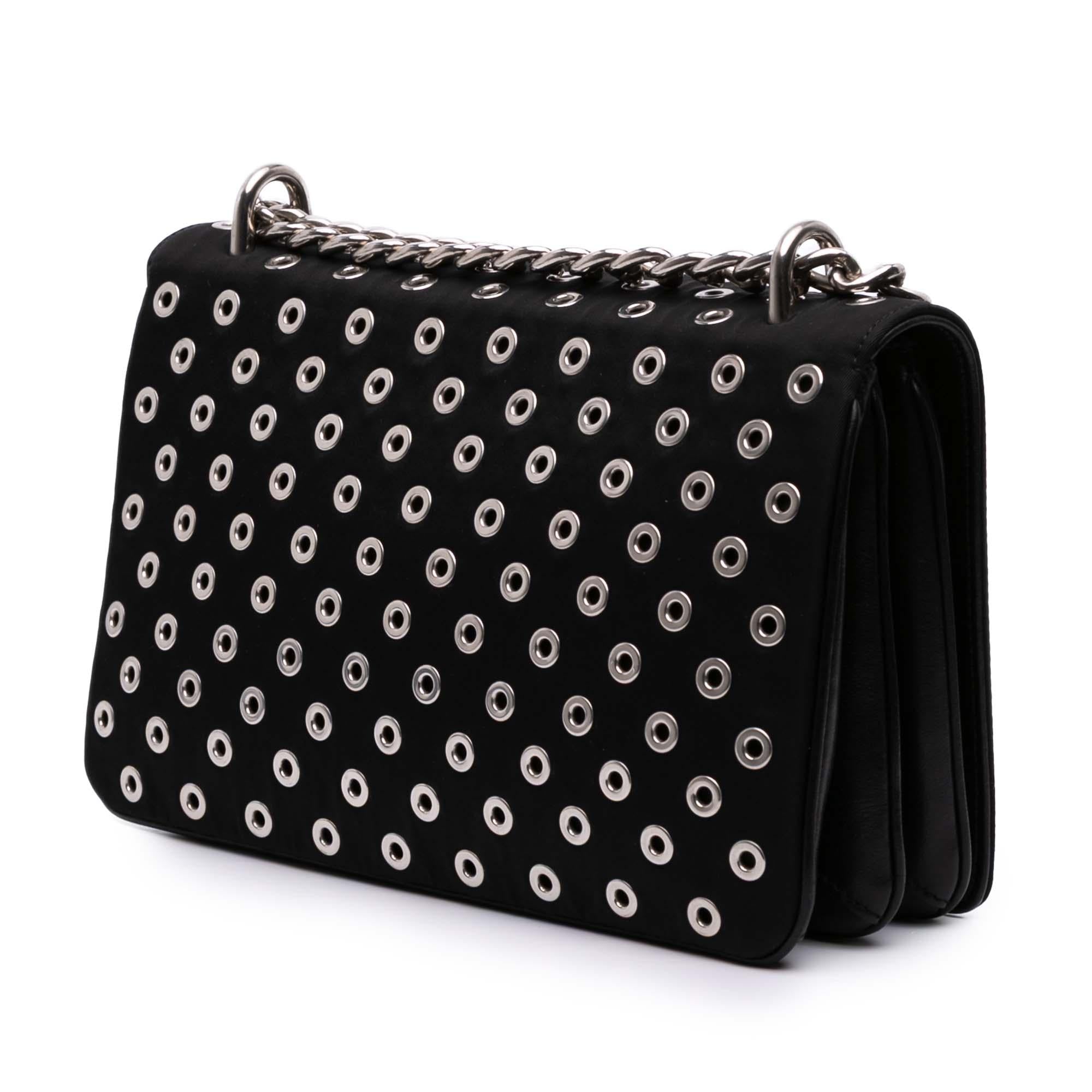 Prada Tessuto Grommet Crossbody