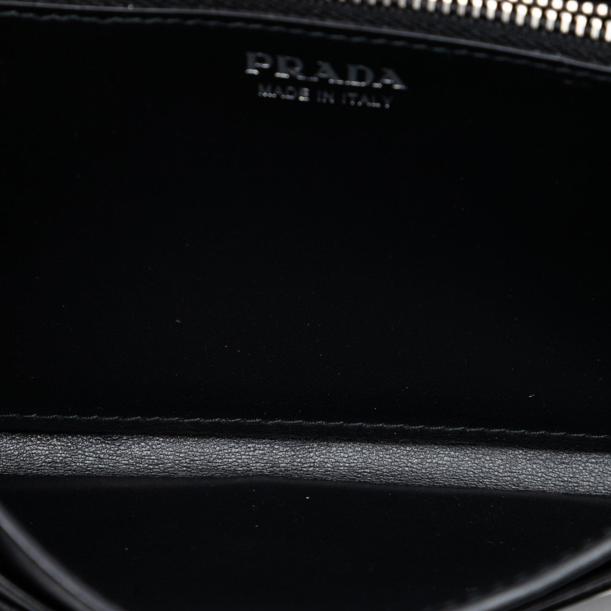 Prada Tessuto Grommet Wallet On Chain