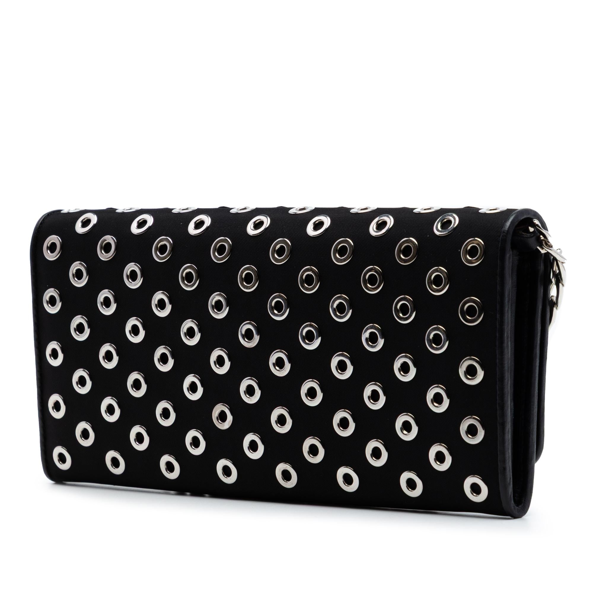 Prada Tessuto Grommet Wallet On Chain