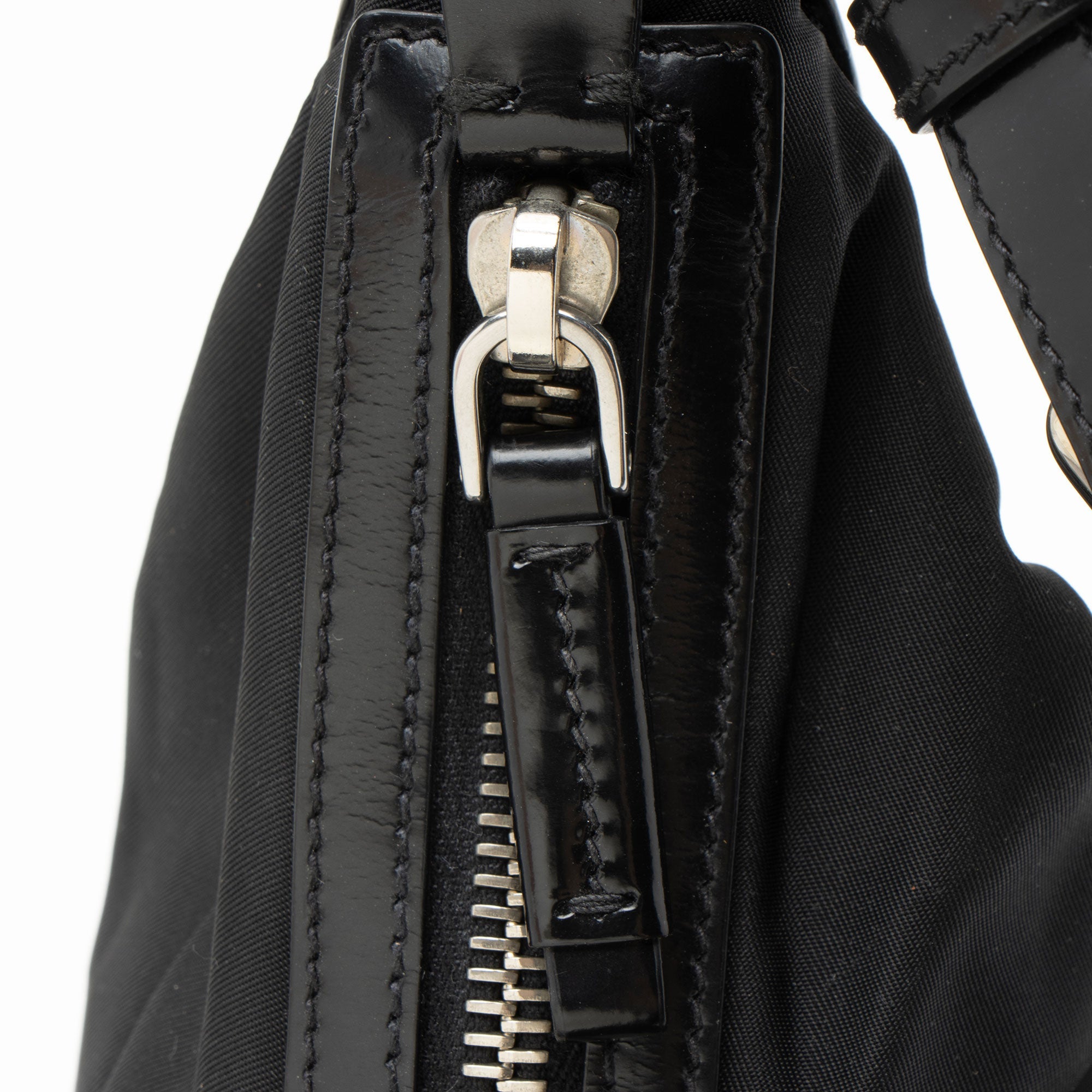 Prada Tessuto Logo Hobo
