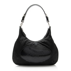 Prada Tessuto Logo Hobo