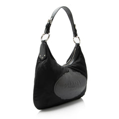 Prada Tessuto Logo Hobo