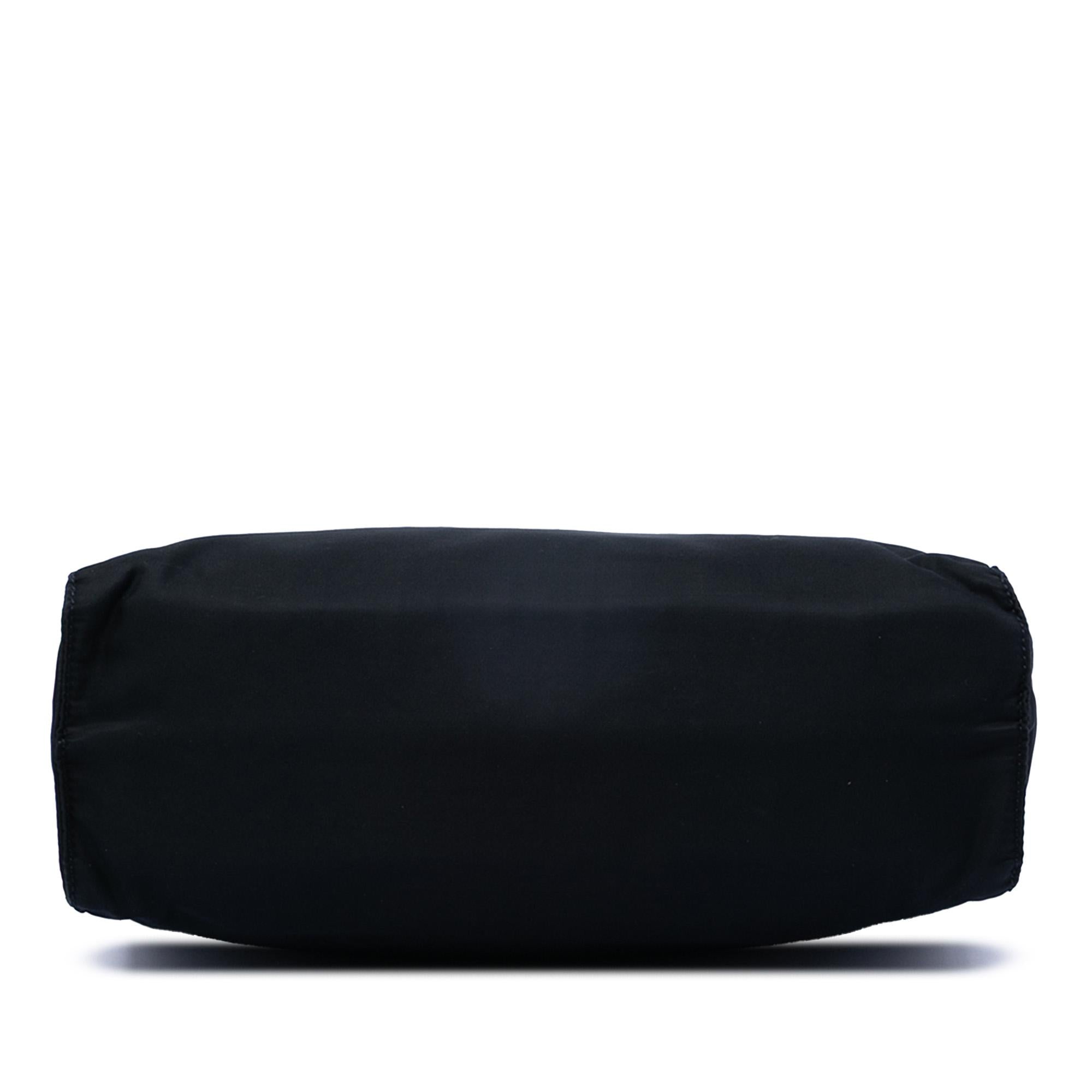 Prada Tessuto Metal Handle Bag