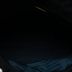 Prada Tessuto Metal Handle Bag