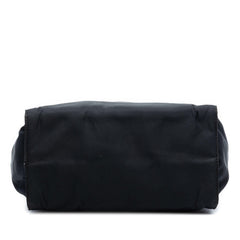 Prada Tessuto Metal Handle Bag