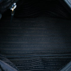 Prada Tessuto Metal Handle Bag