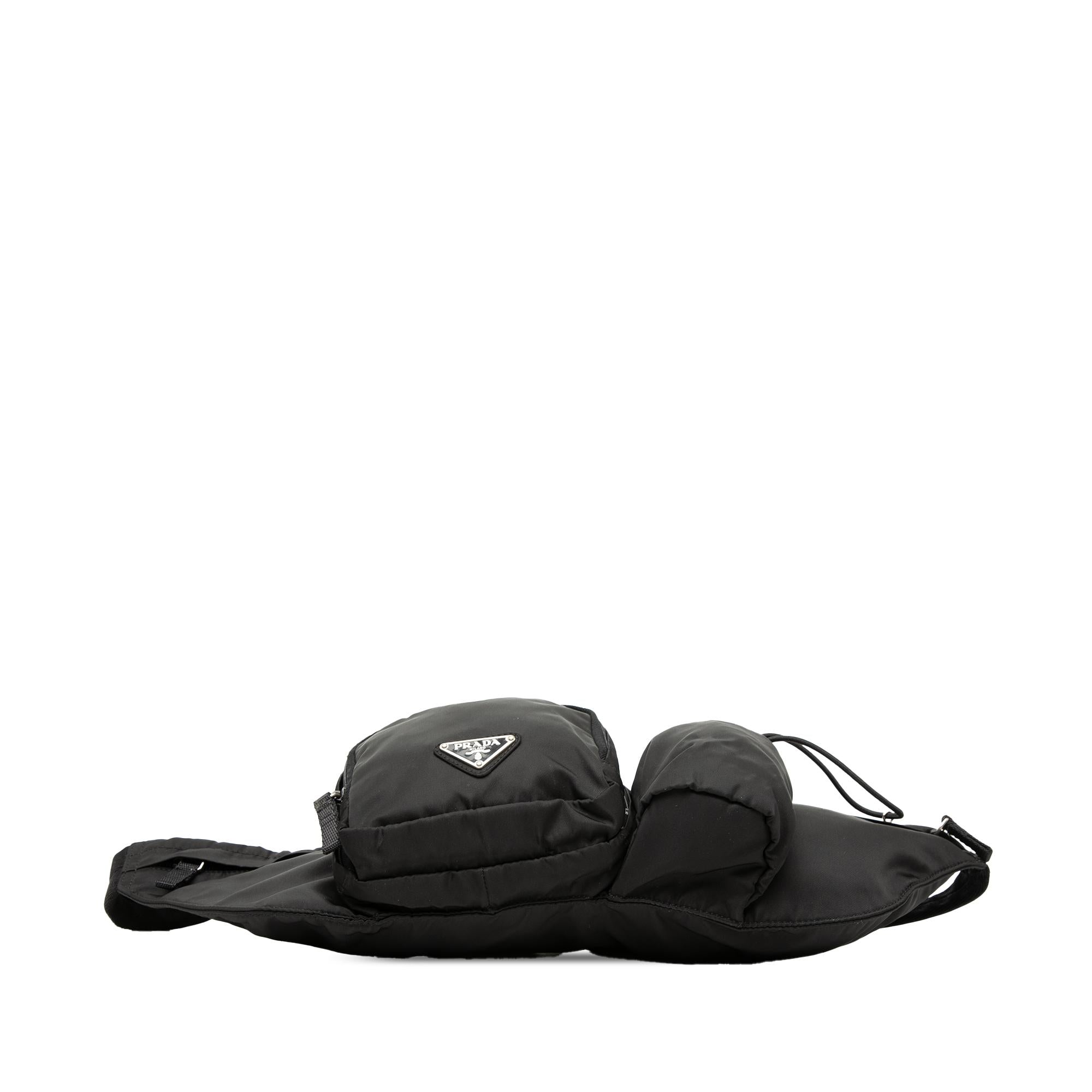 Prada Tessuto Multi Pocket Belt Bag