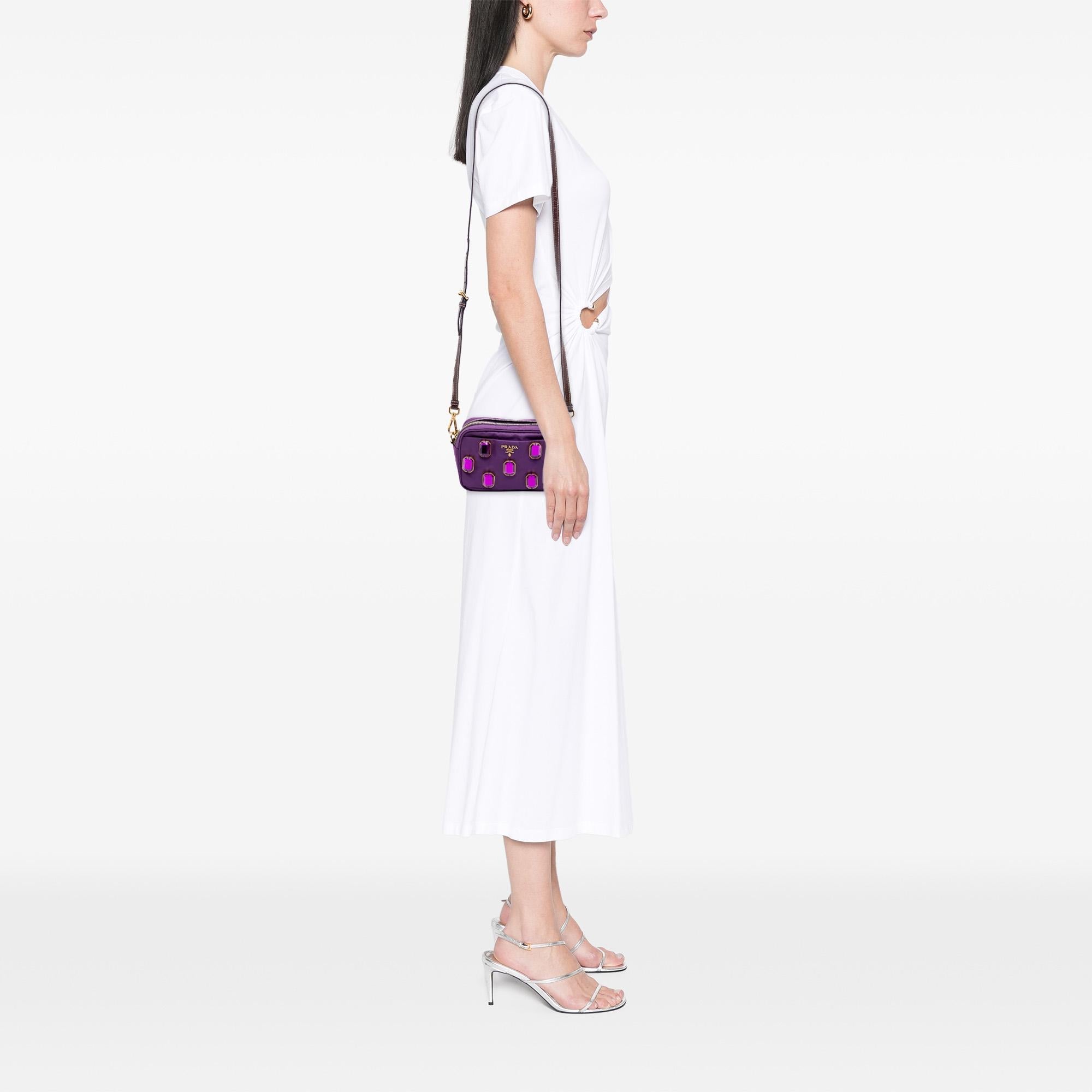 Prada Tessuto Pietre Camera Bag