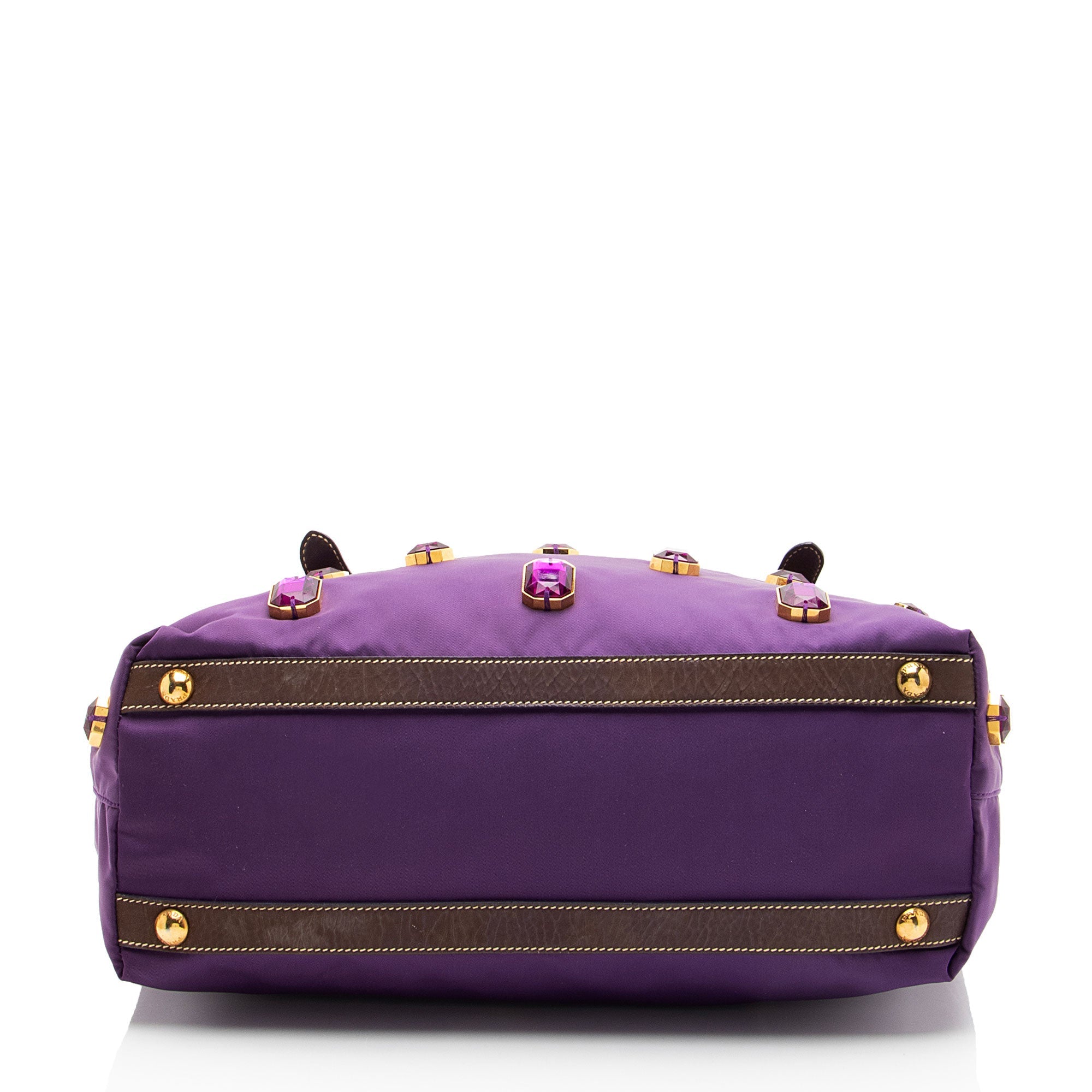 Prada Tessuto Jeweled Pietre Tote - FINAL SALE