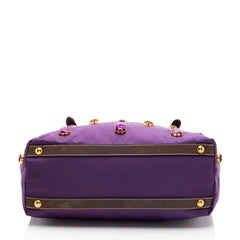 Prada Tessuto Jeweled Pietre Tote - FINAL SALE