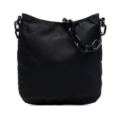Prada Tessuto Resin Chain Shoulder Bag