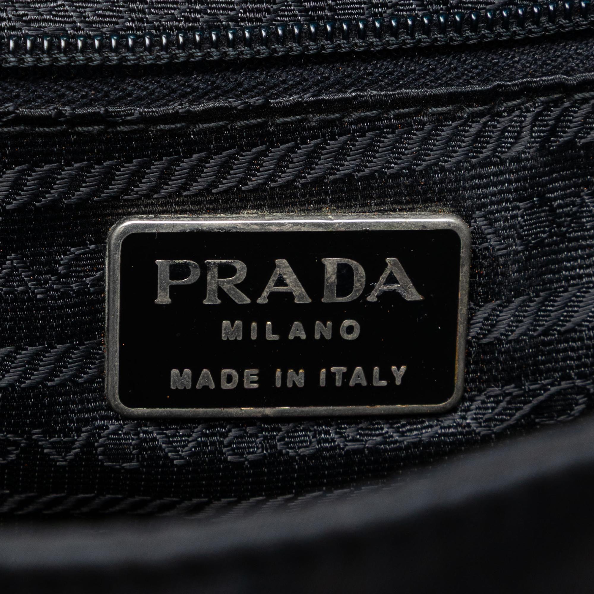 Prada Tessuto Resin Chain Shoulder Bag
