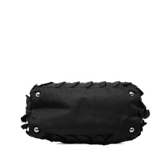 Prada Tessuto Ruffle Tote