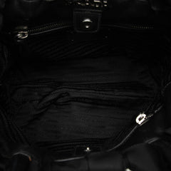 Prada Tessuto Ruffle Tote