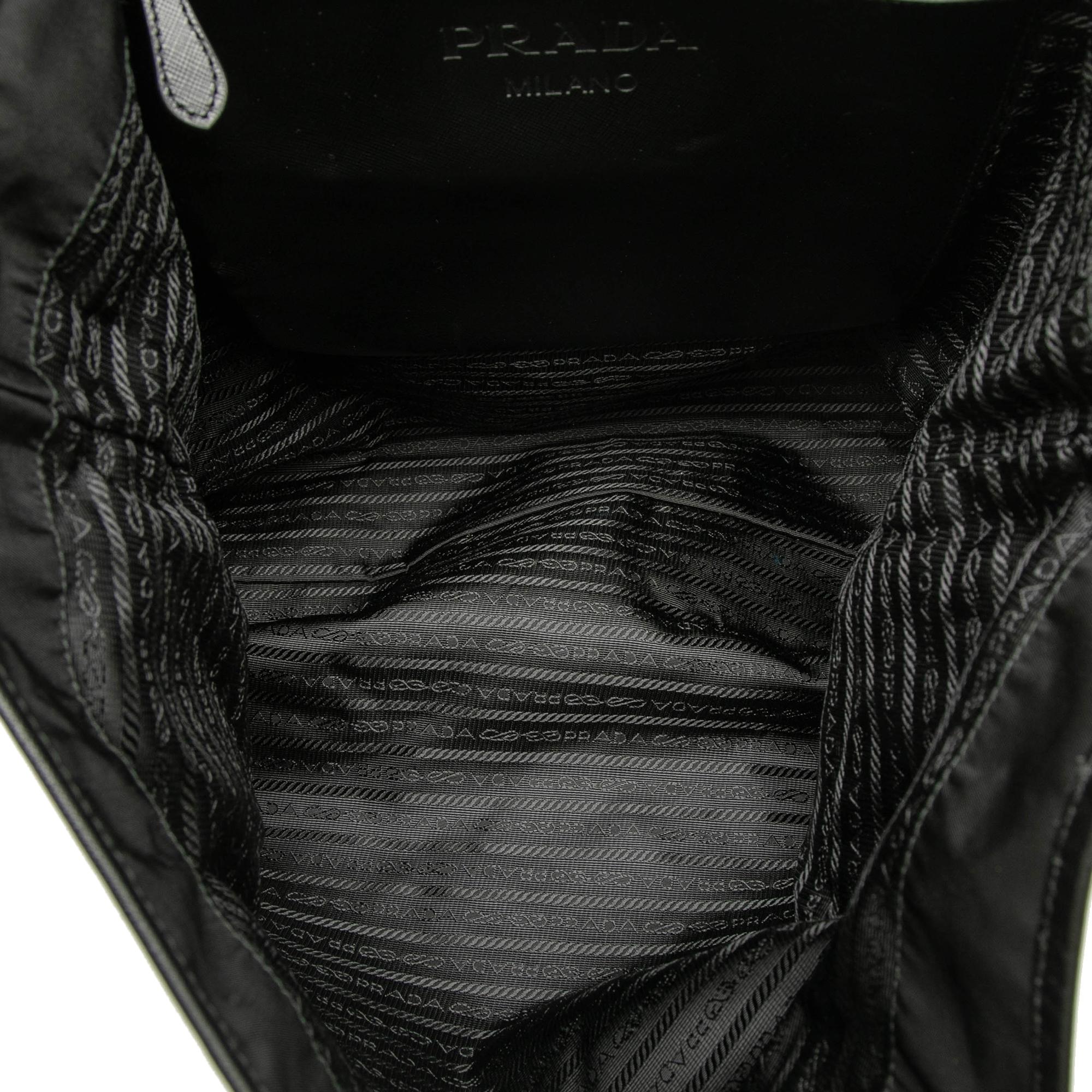 Prada Tessuto Skull Tote