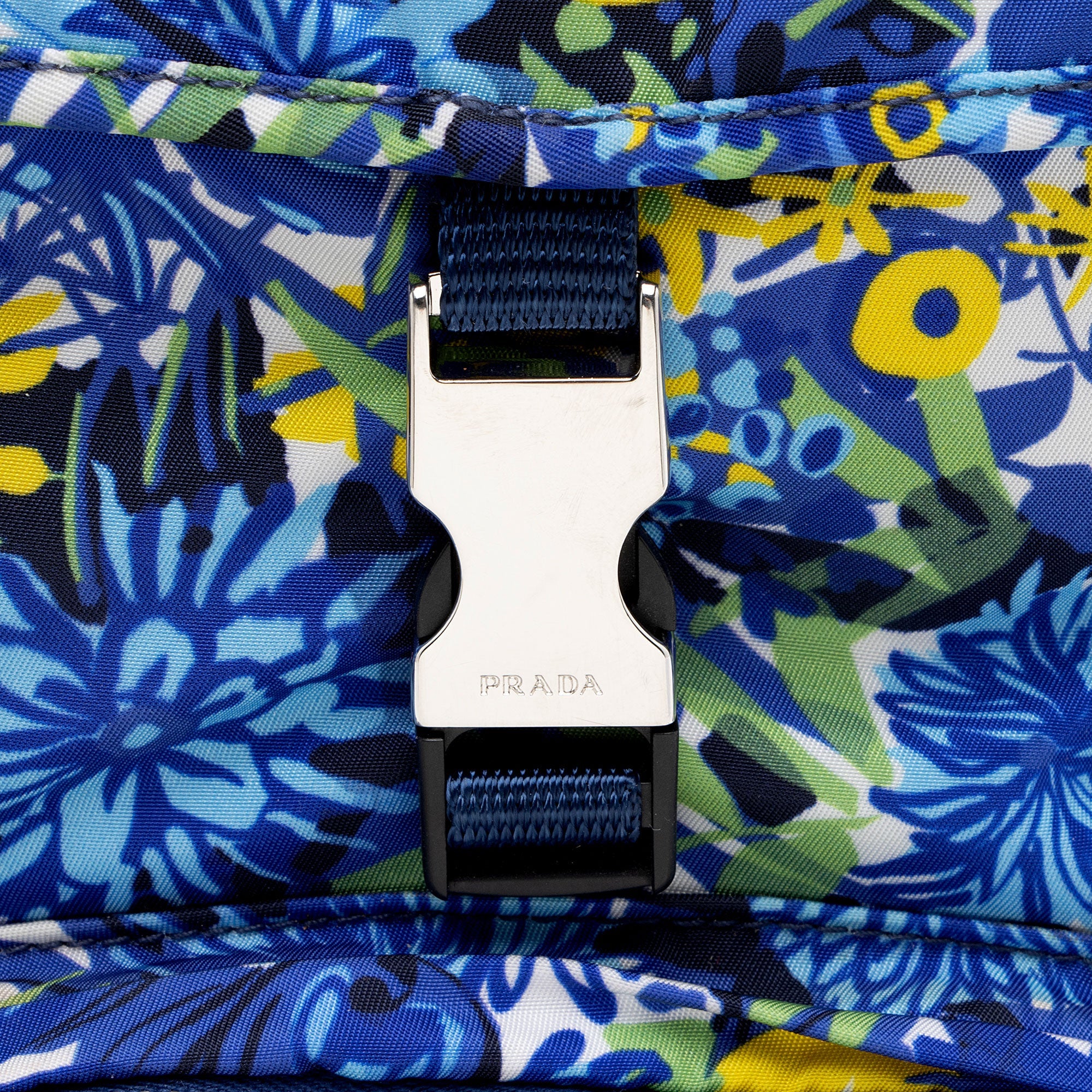 Prada Tessuto Stampato Floral Small Backpack