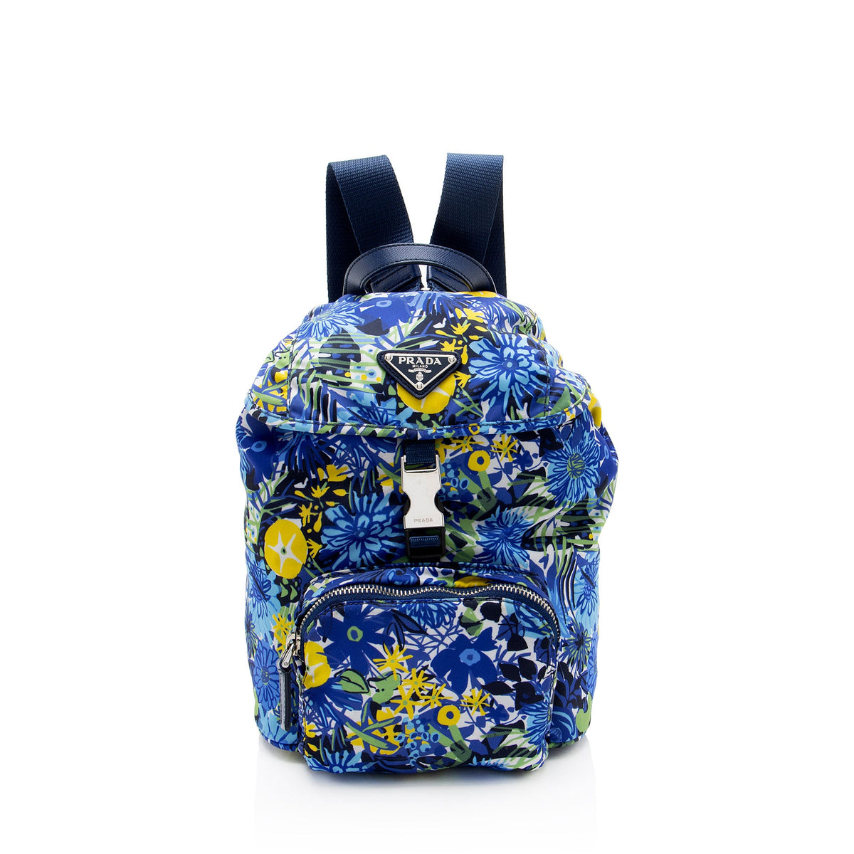 Prada Tessuto Stampato Floral Small Backpack