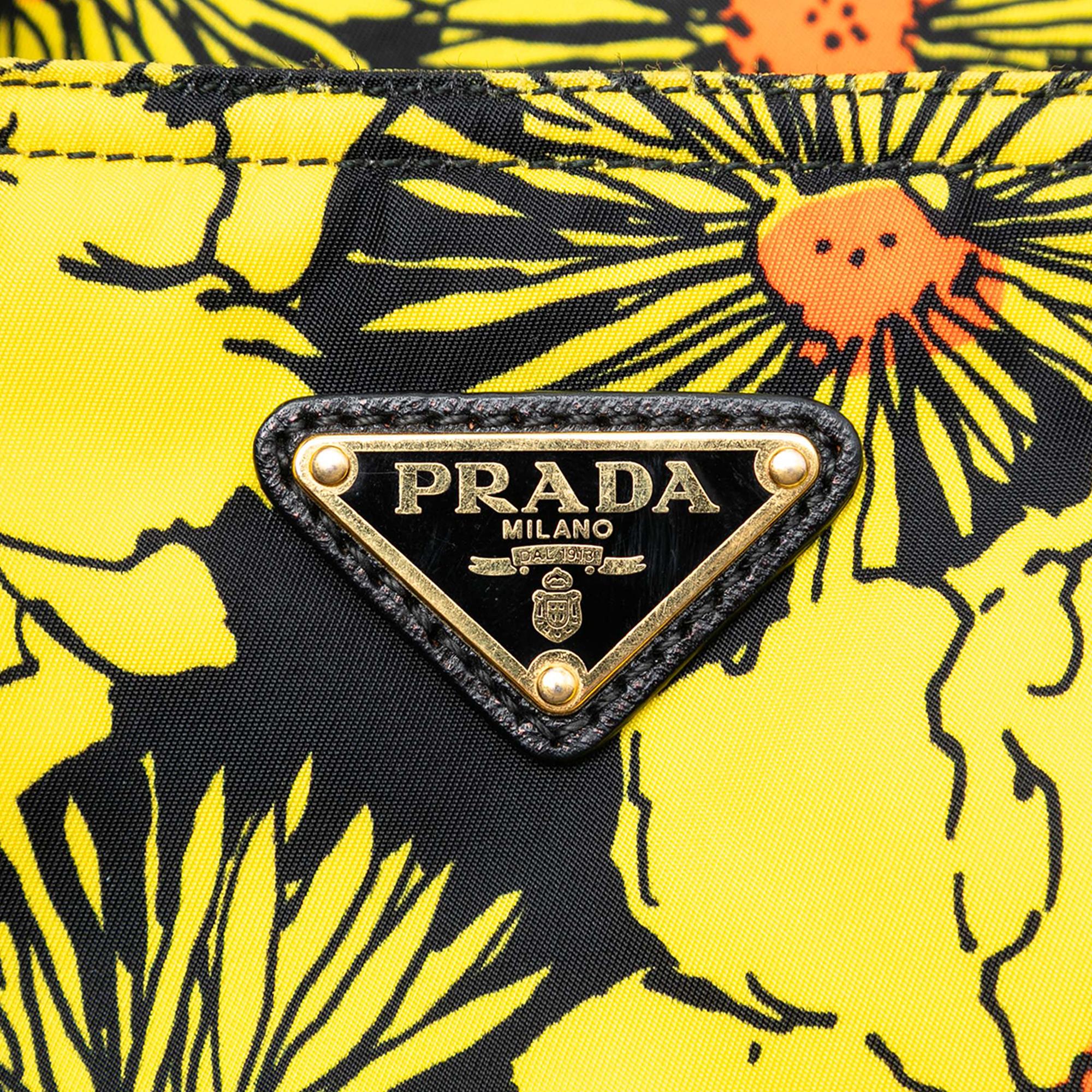 Prada Tessuto Stampato Satchel