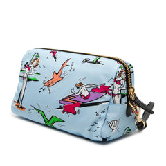 Prada Tessuto Stampato Surf Cosmetic Pouch