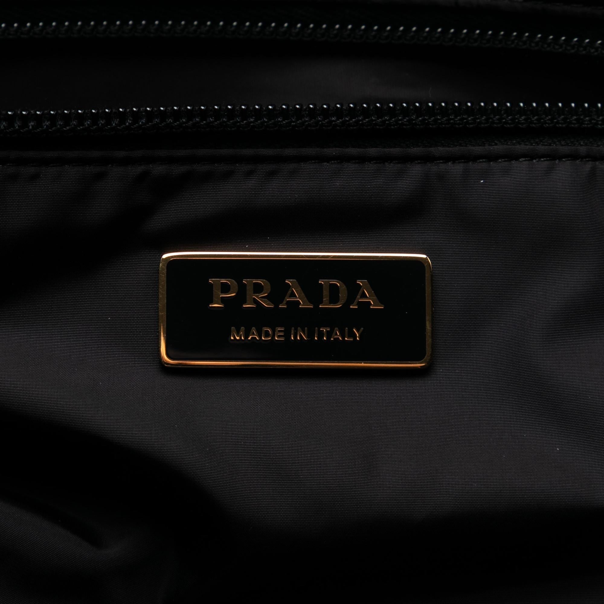 Prada Tessuto Stampato Surf Tote