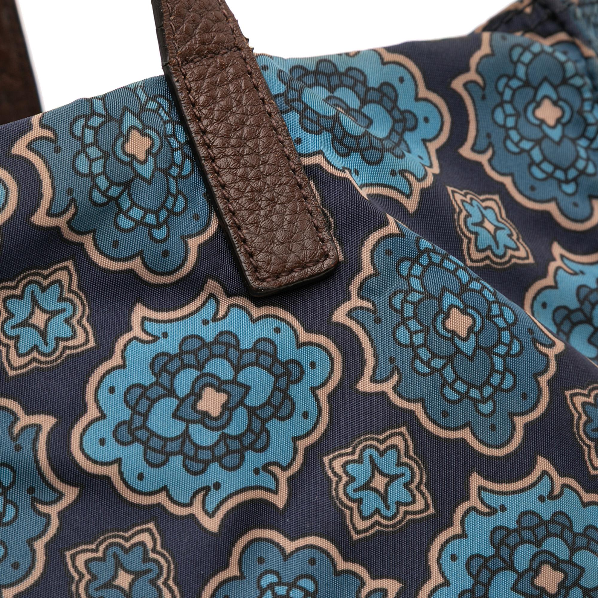 Prada Tessuto Stampato Tote