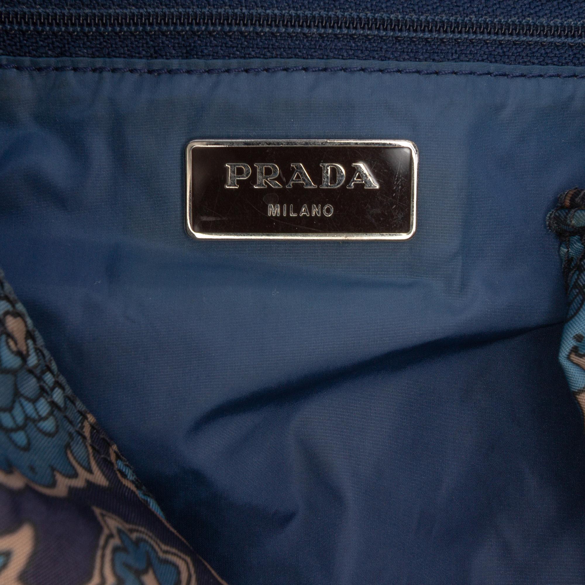 Prada Tessuto Stampato Tote