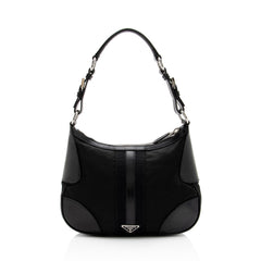 Prada Tessuto Stripe Hobo