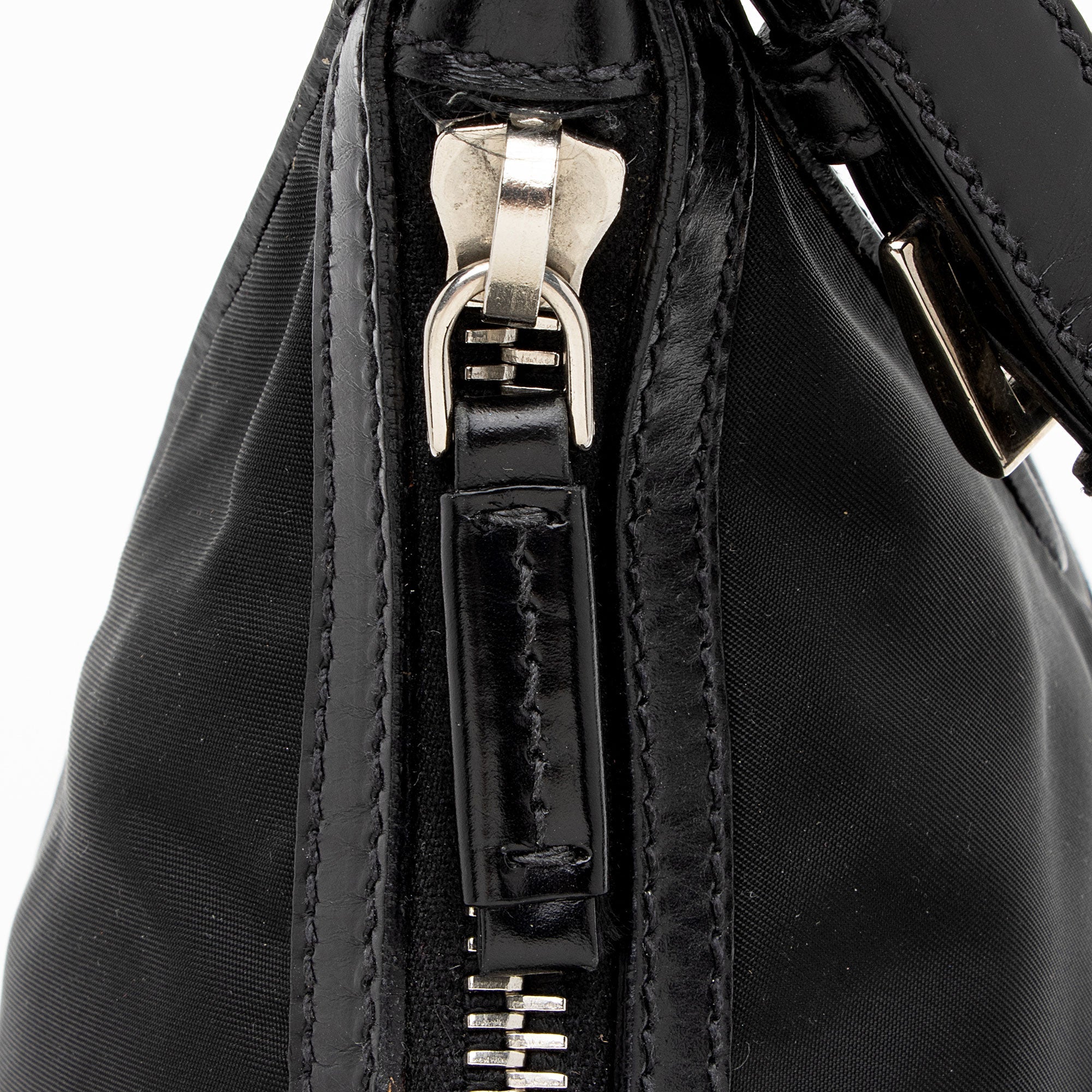 Prada Tessuto Stripe Hobo