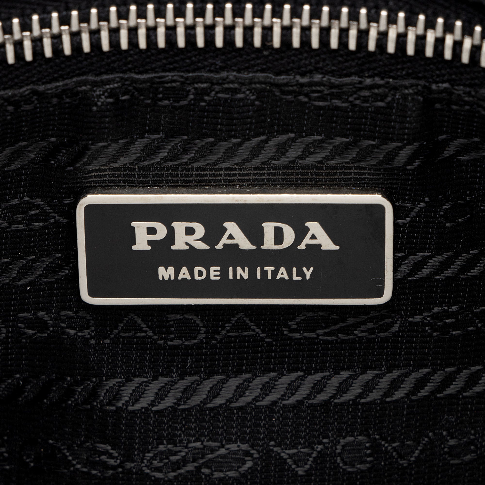 Prada Tessuto Stripe Hobo