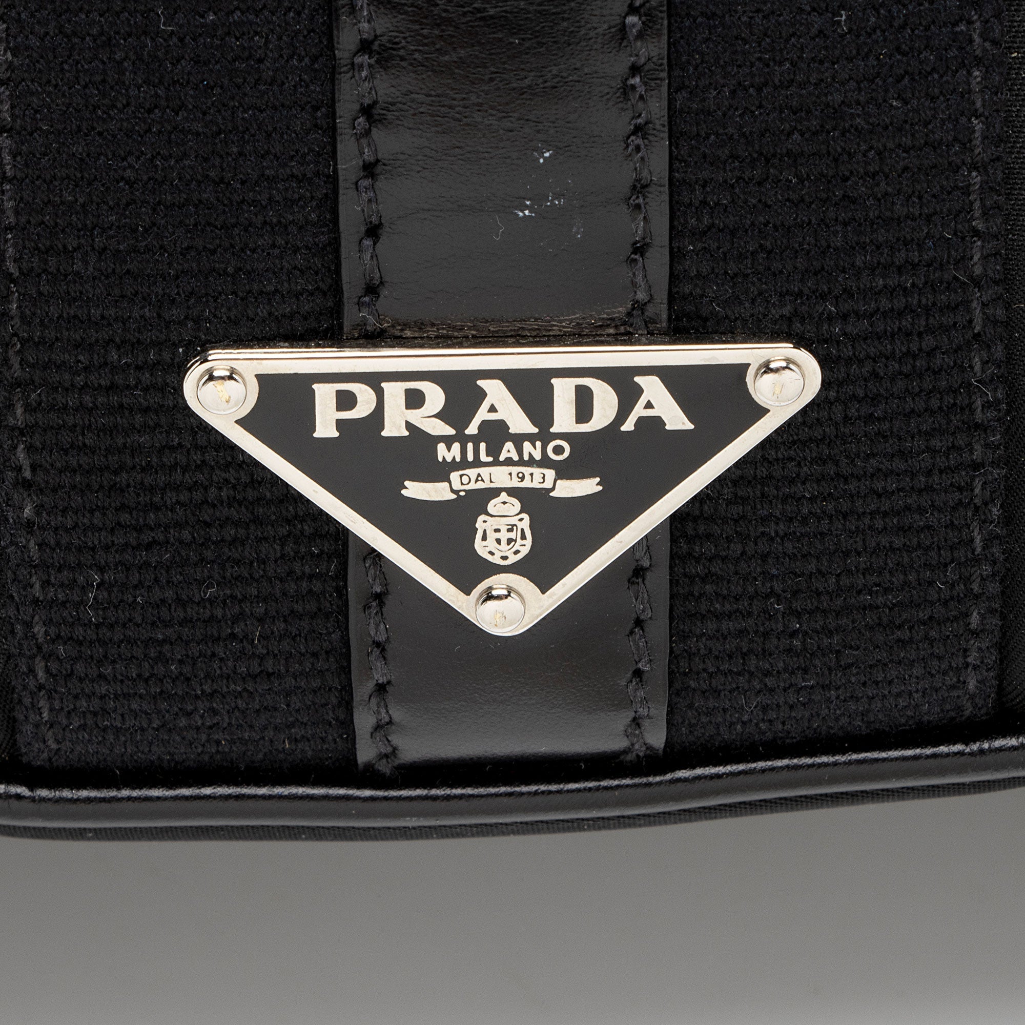 Prada Tessuto Stripe Hobo