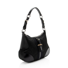 Prada Tessuto Stripe Hobo