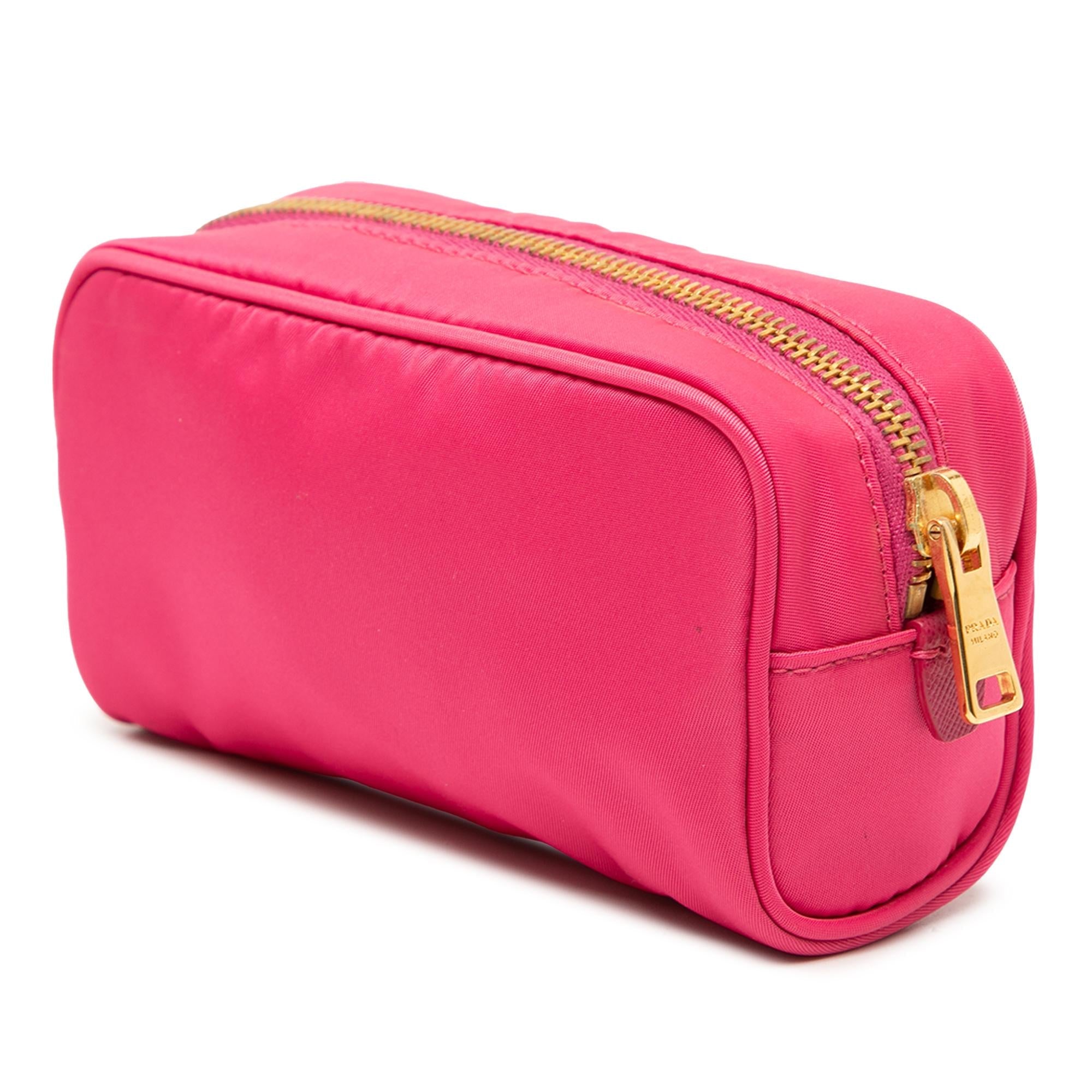 Prada Tessuto Wristlet Pouch