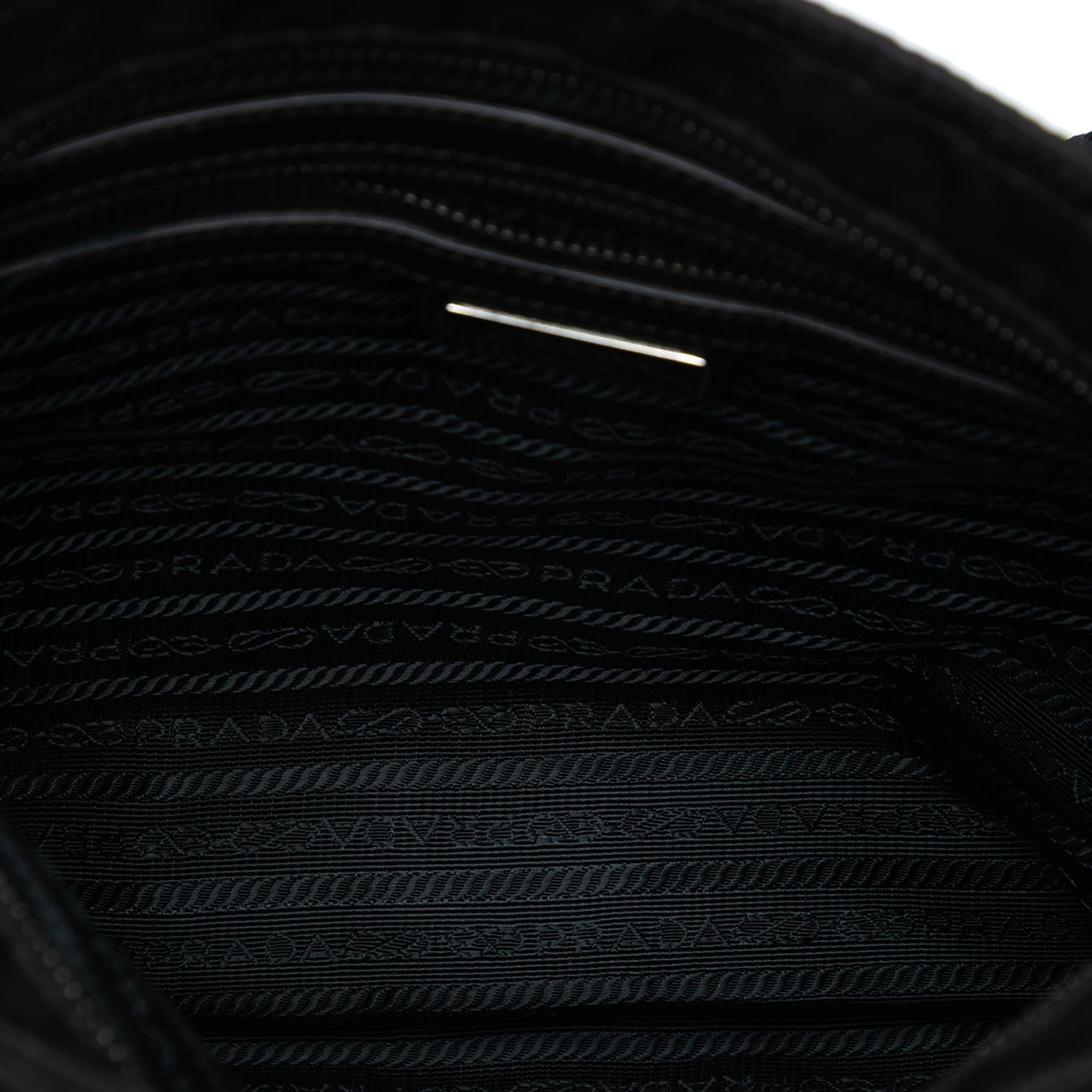 Prada Tessuto Zip Top Crossbody