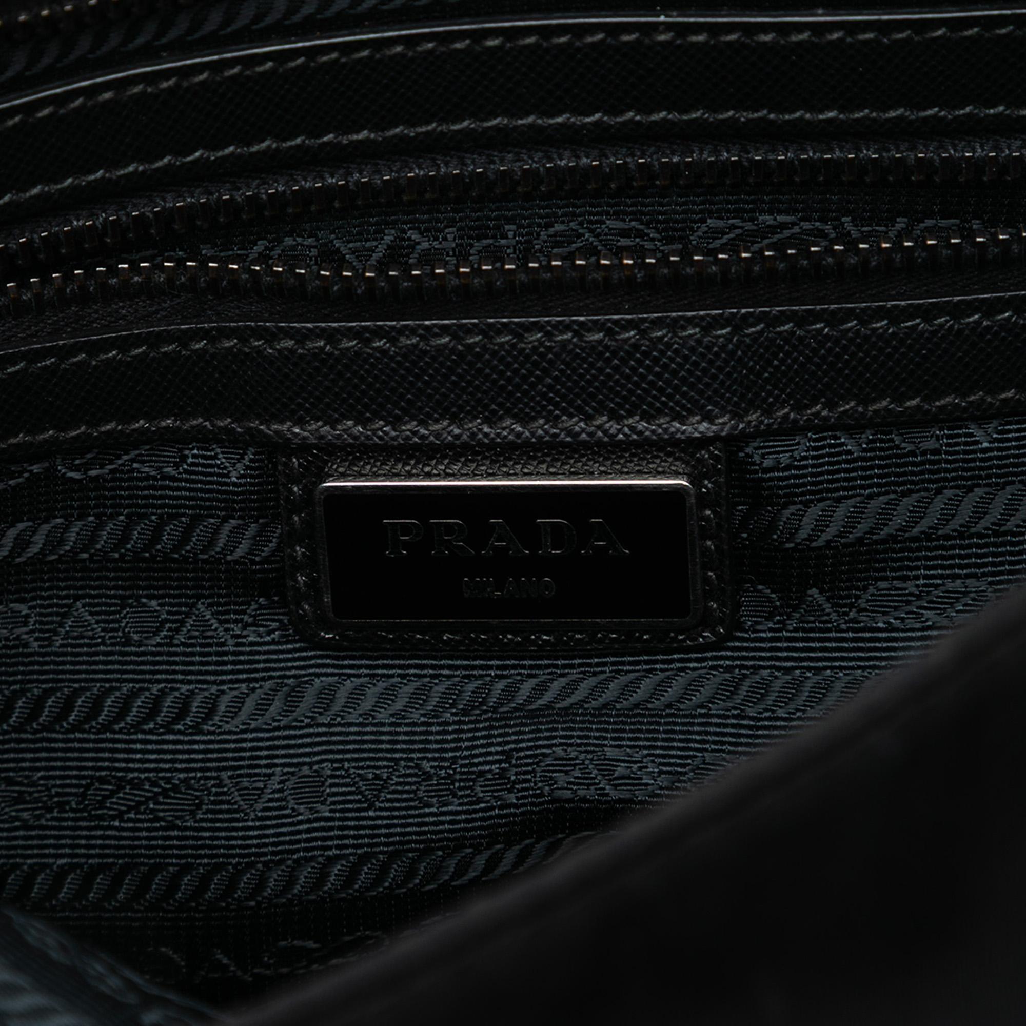 Prada Tessuto Zip Top Crossbody