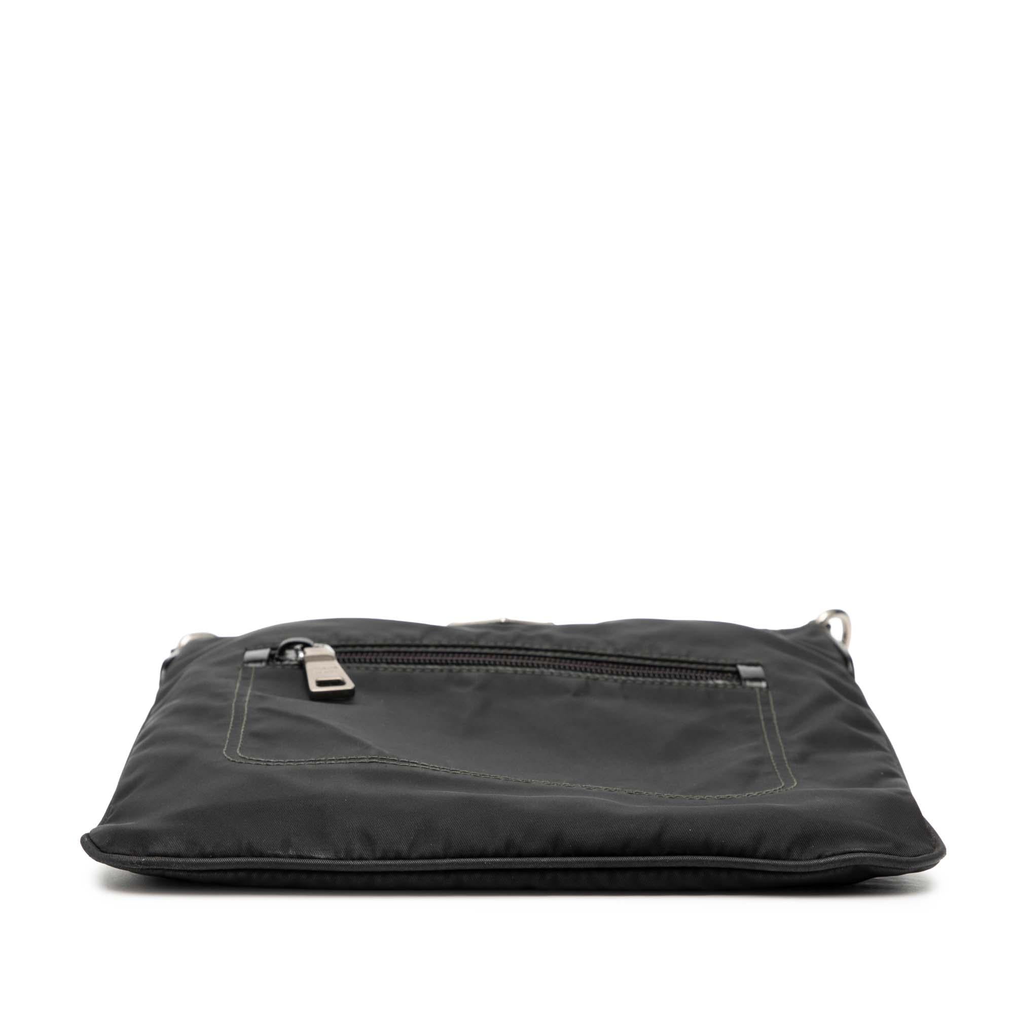 Prada Tessuto Zip Top Crossbody