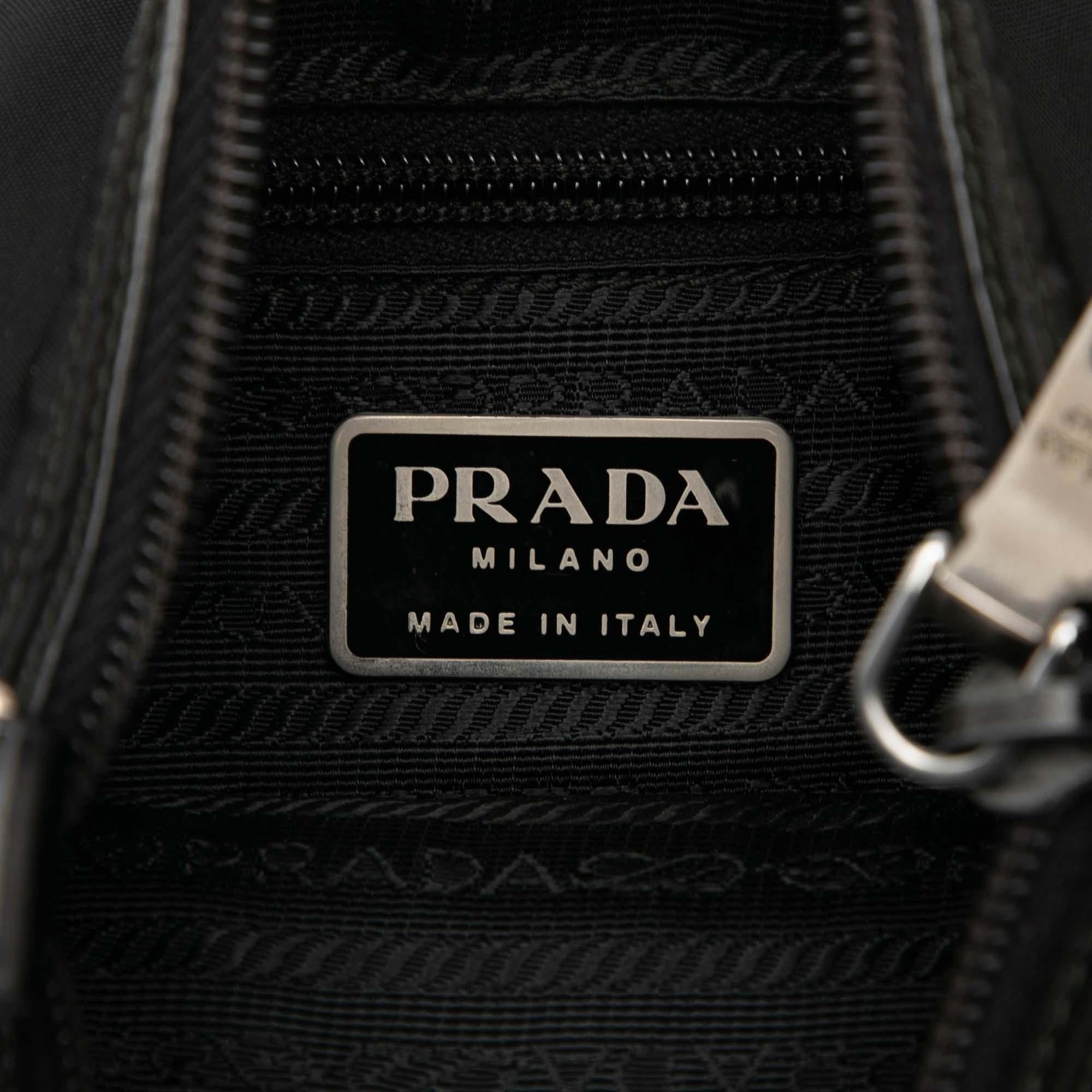 Prada Tessuto Zip Top Crossbody