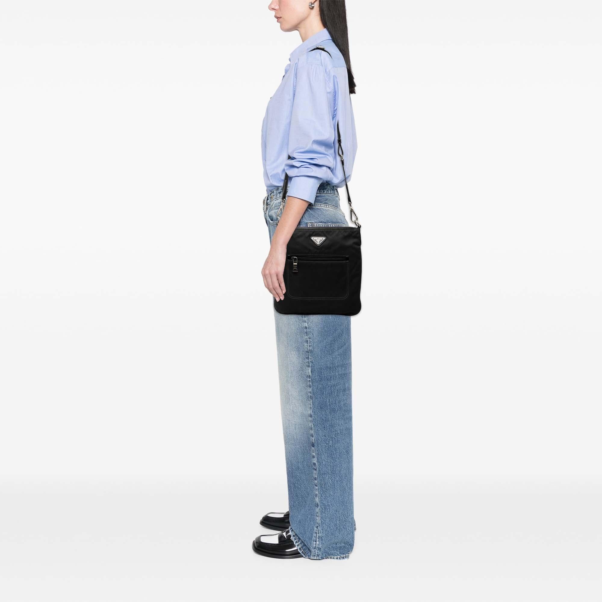 Prada Tessuto Zip Top Crossbody