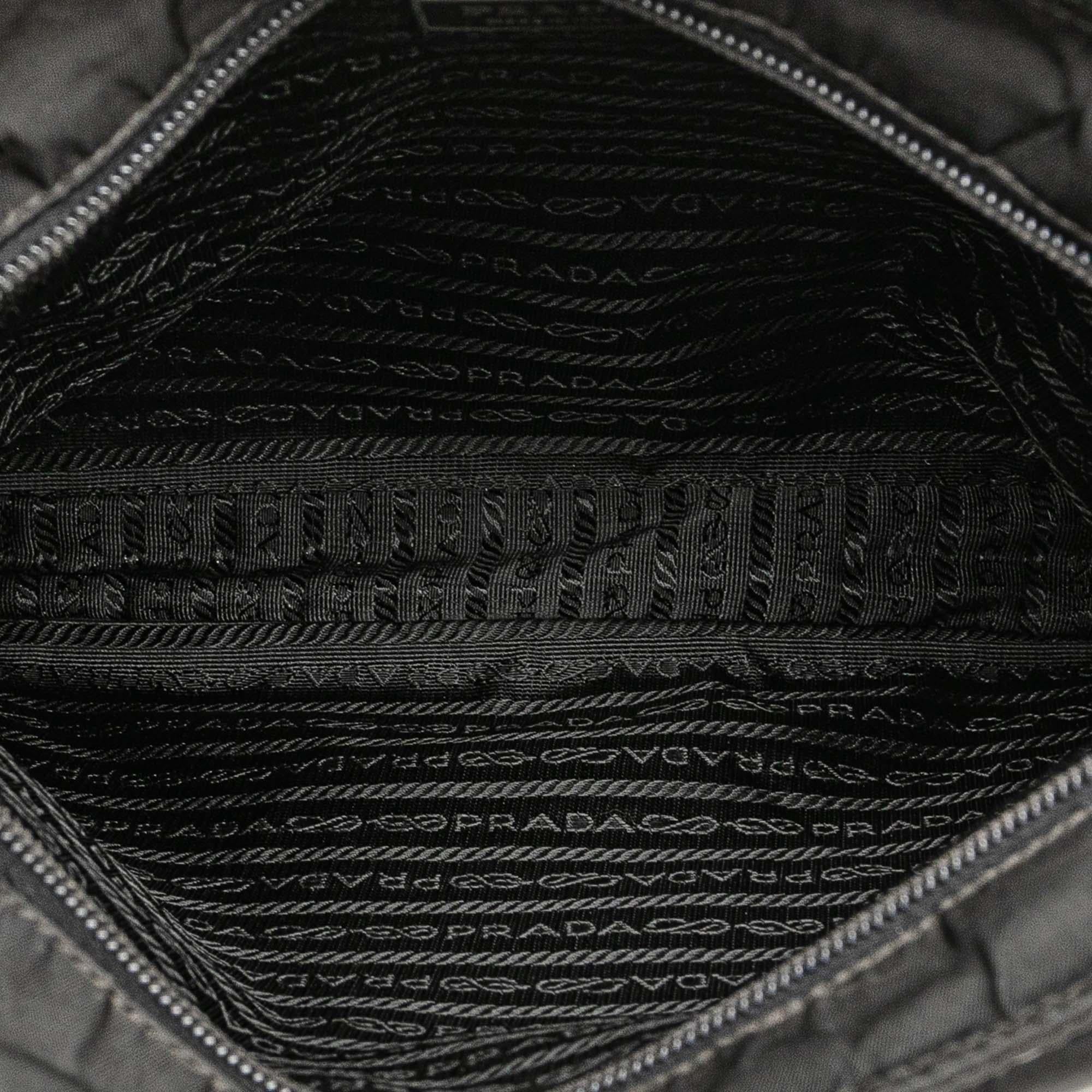Prada Tessuto Zip Top Crossbody
