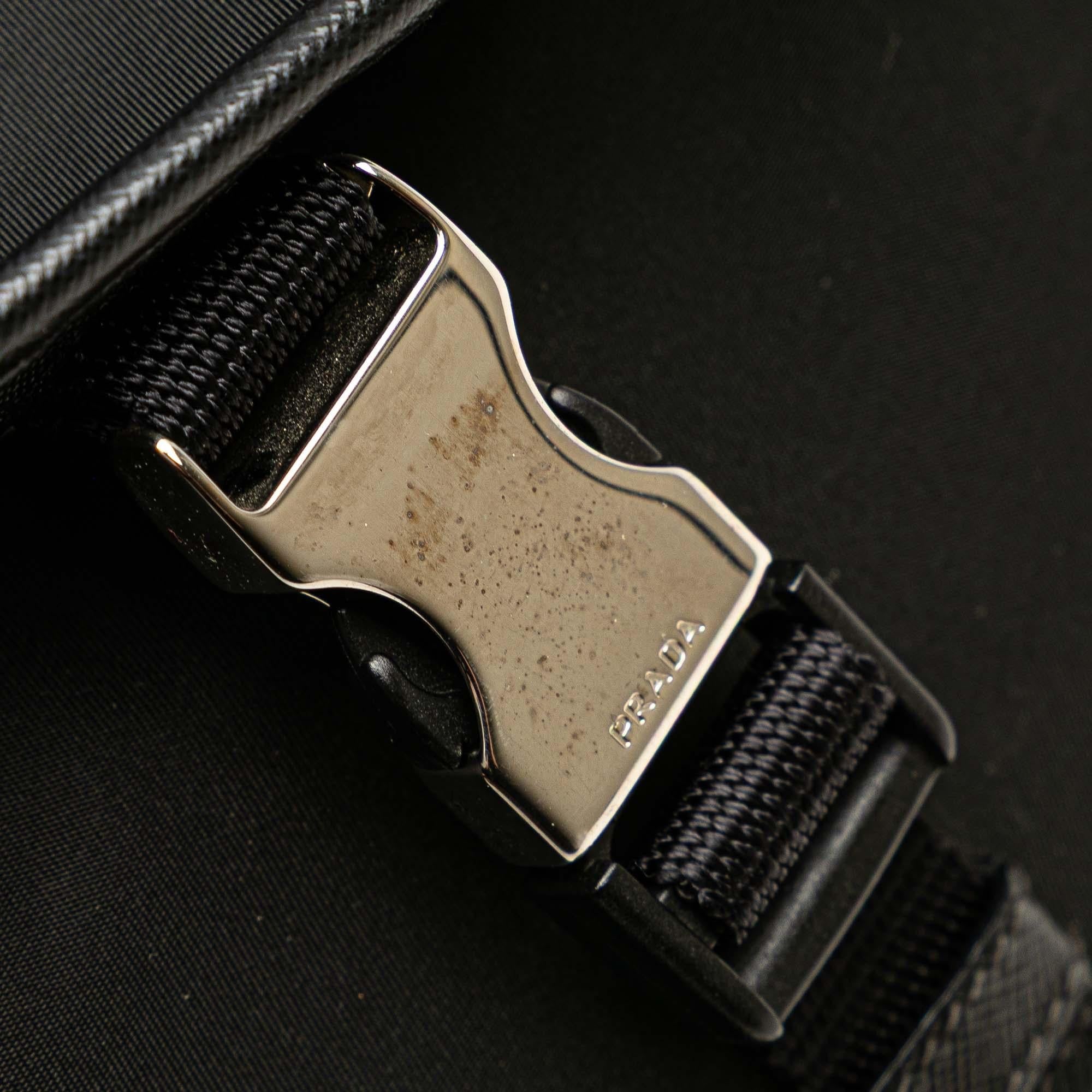 Prada Tessuto Zip Top Crossbody