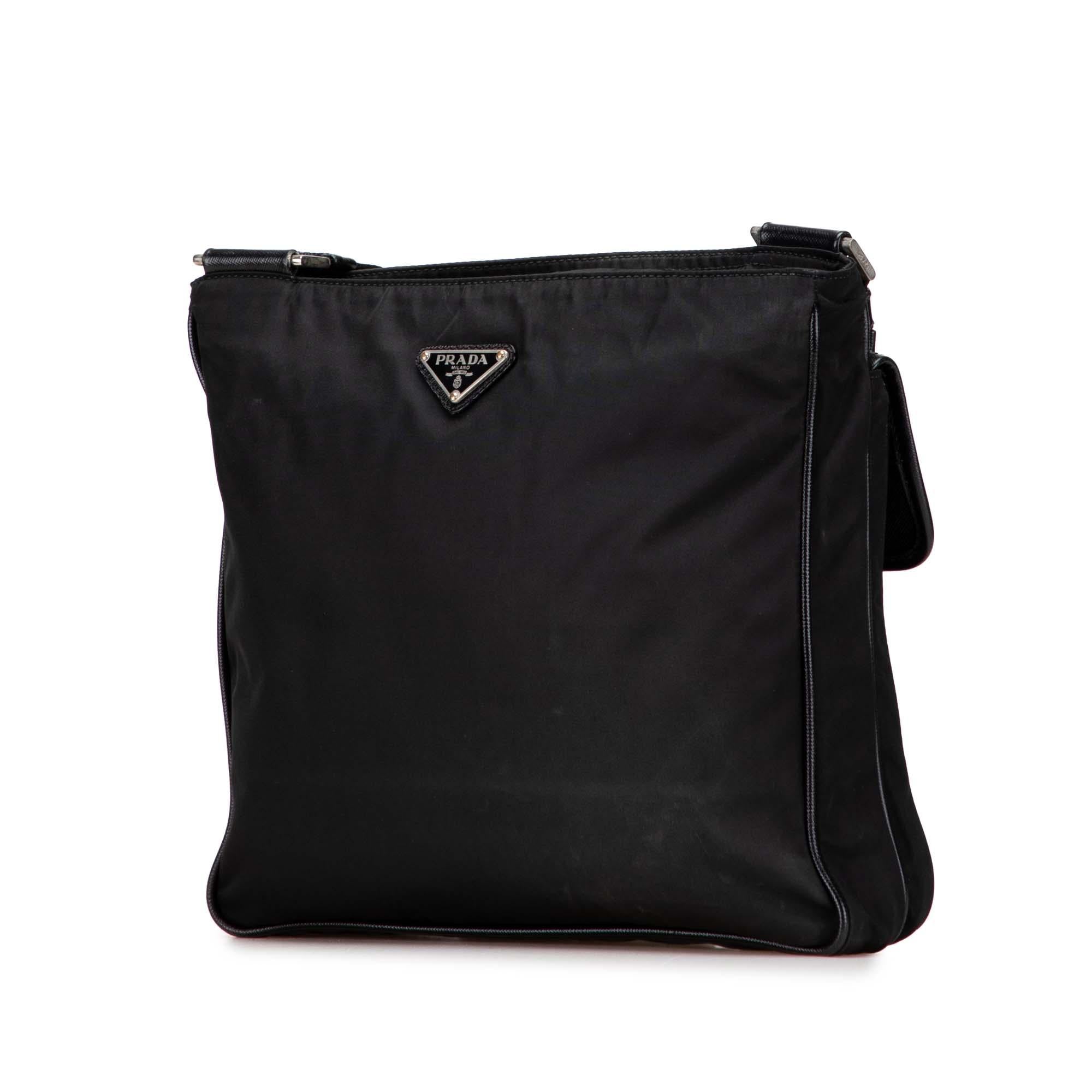 Prada Tessuto Zip Top Crossbody