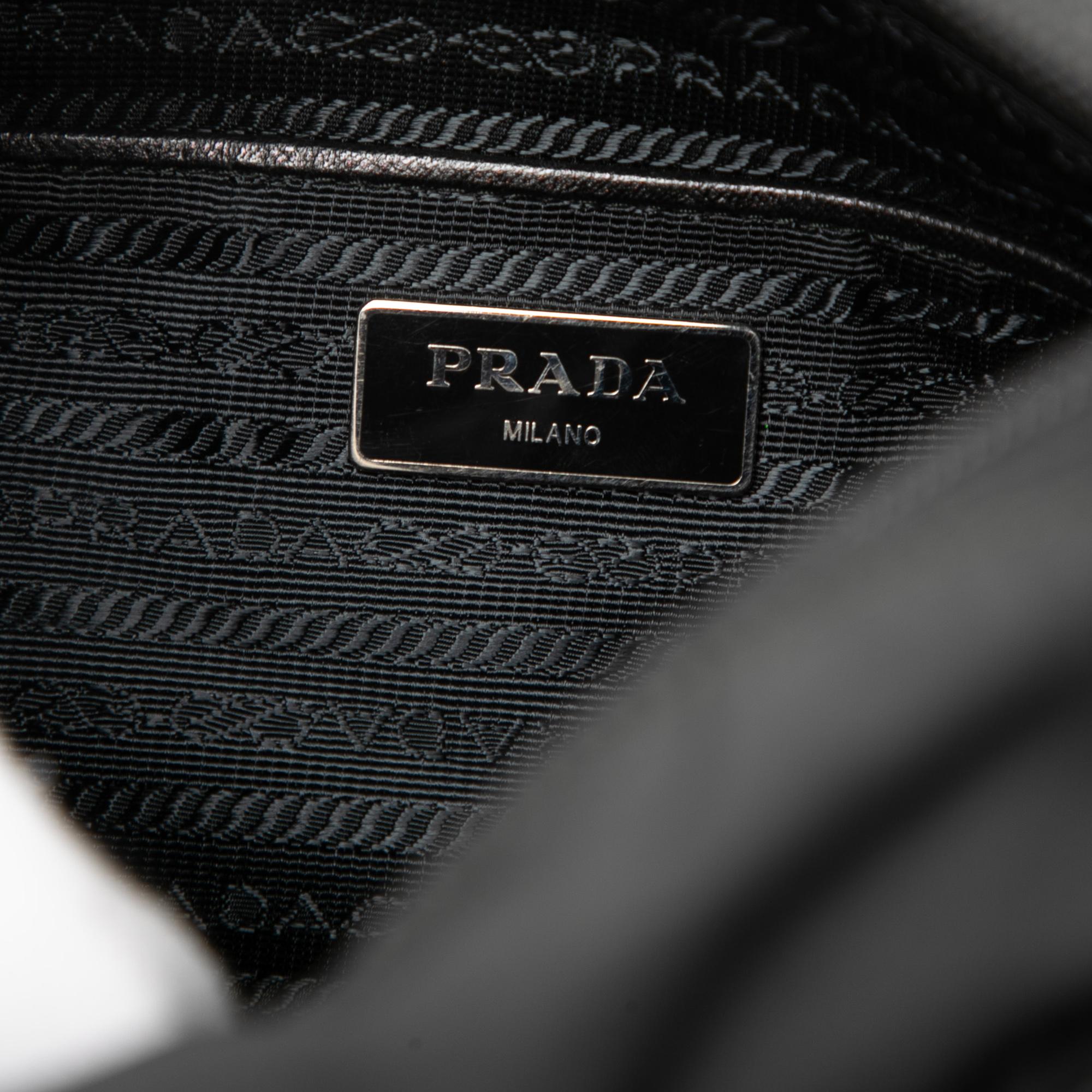 Prada Tessuto Zip Top Crossbody