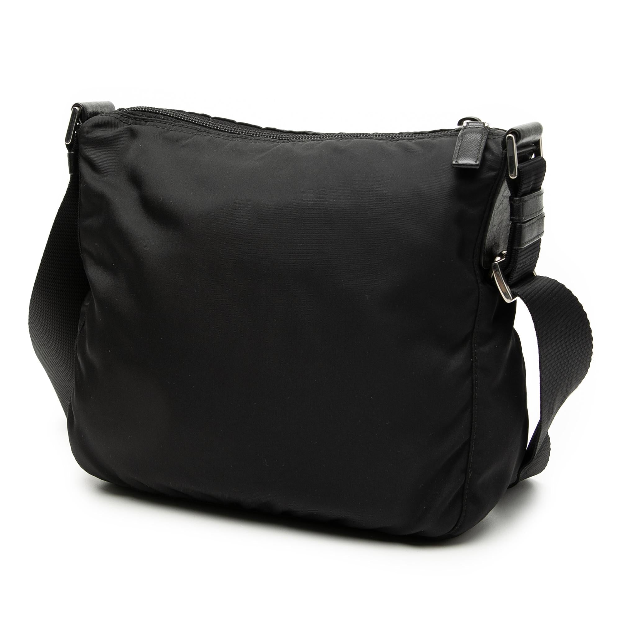 Prada Tessuto Zip Top Crossbody