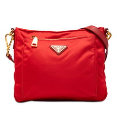 Prada Tessuto Zip Top Crossbody