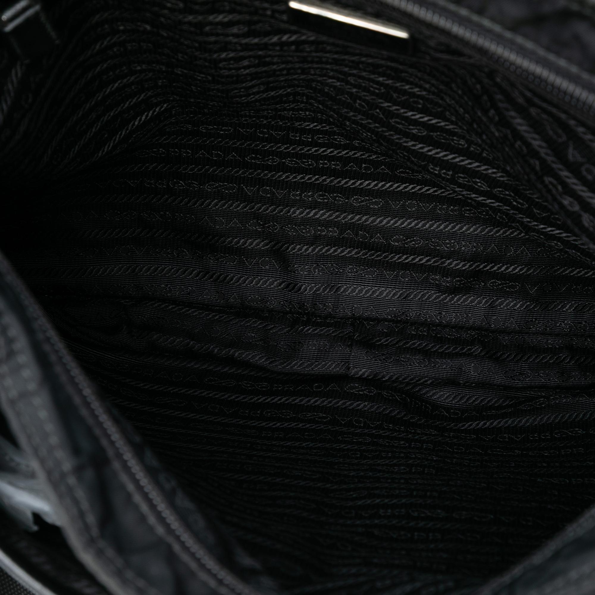 Prada Tessuto Zip Top Crossbody