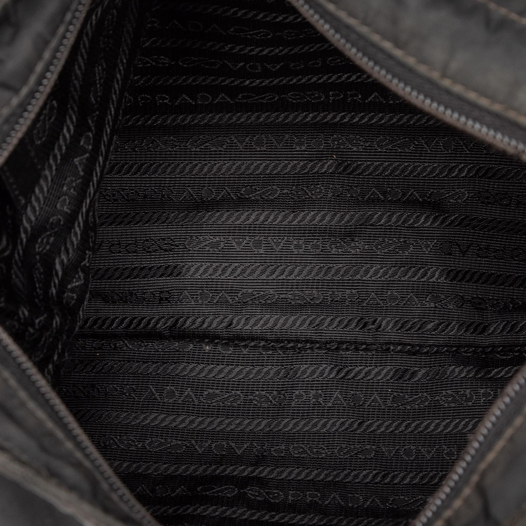Prada Tessuto Zip Top Crossbody