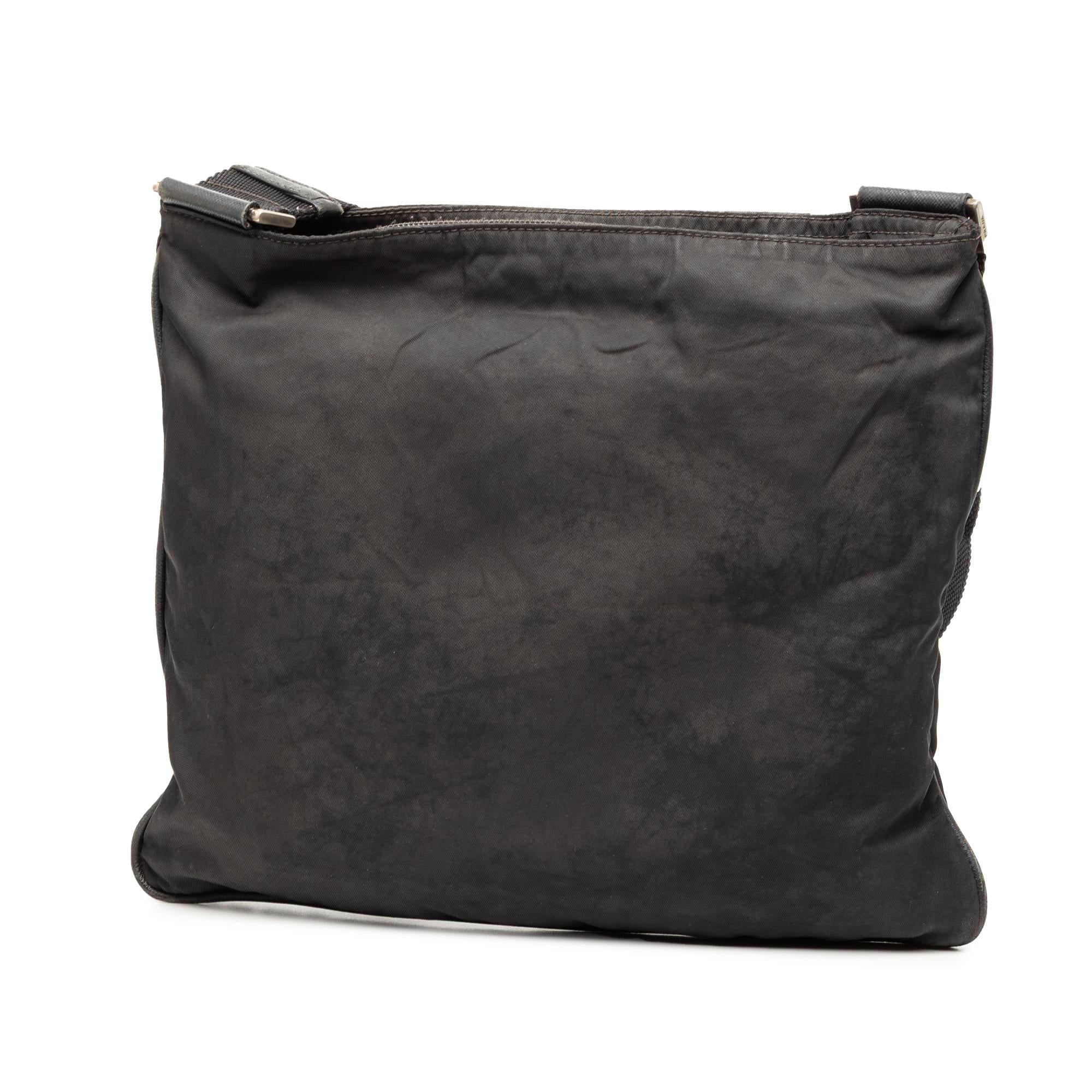 Prada Tessuto Zip Top Crossbody