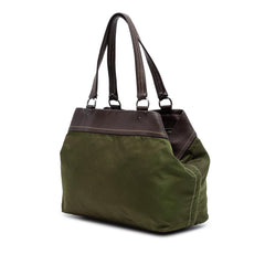 Prada Tessuto and Leather Tote